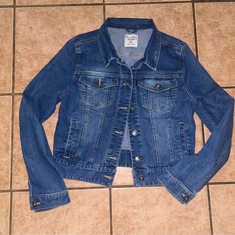 Love Tree Denim Blue Women's Jacket